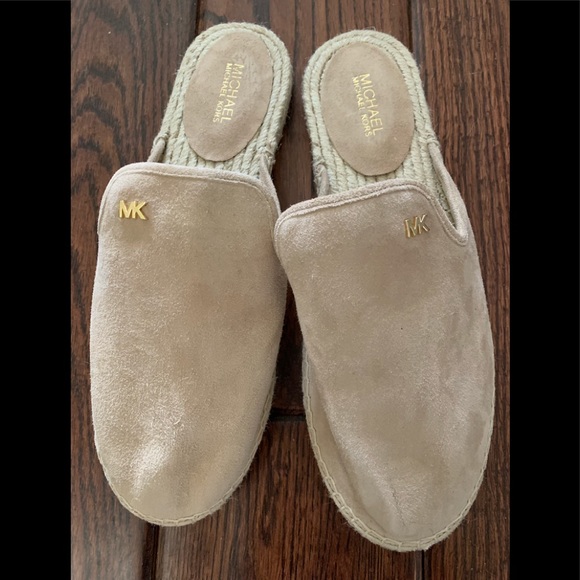 michael kors hastings suede espadrille slide